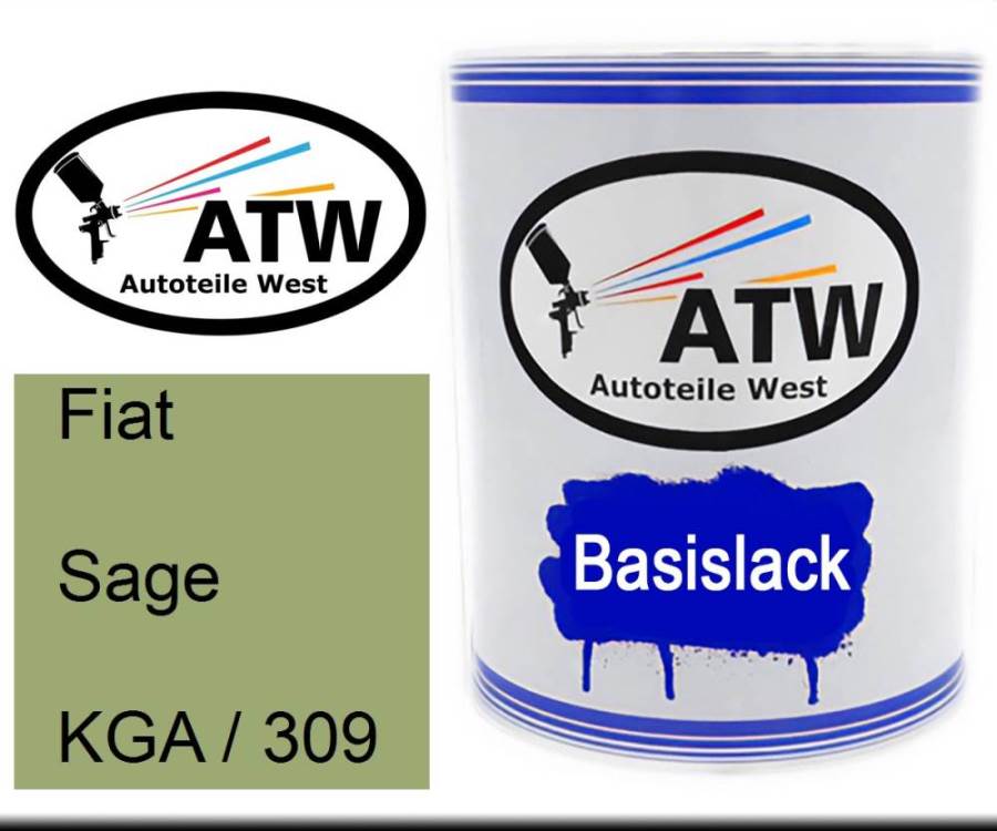 Fiat, Sage, KGA / 309: 1L Lackdose, von ATW Autoteile West.